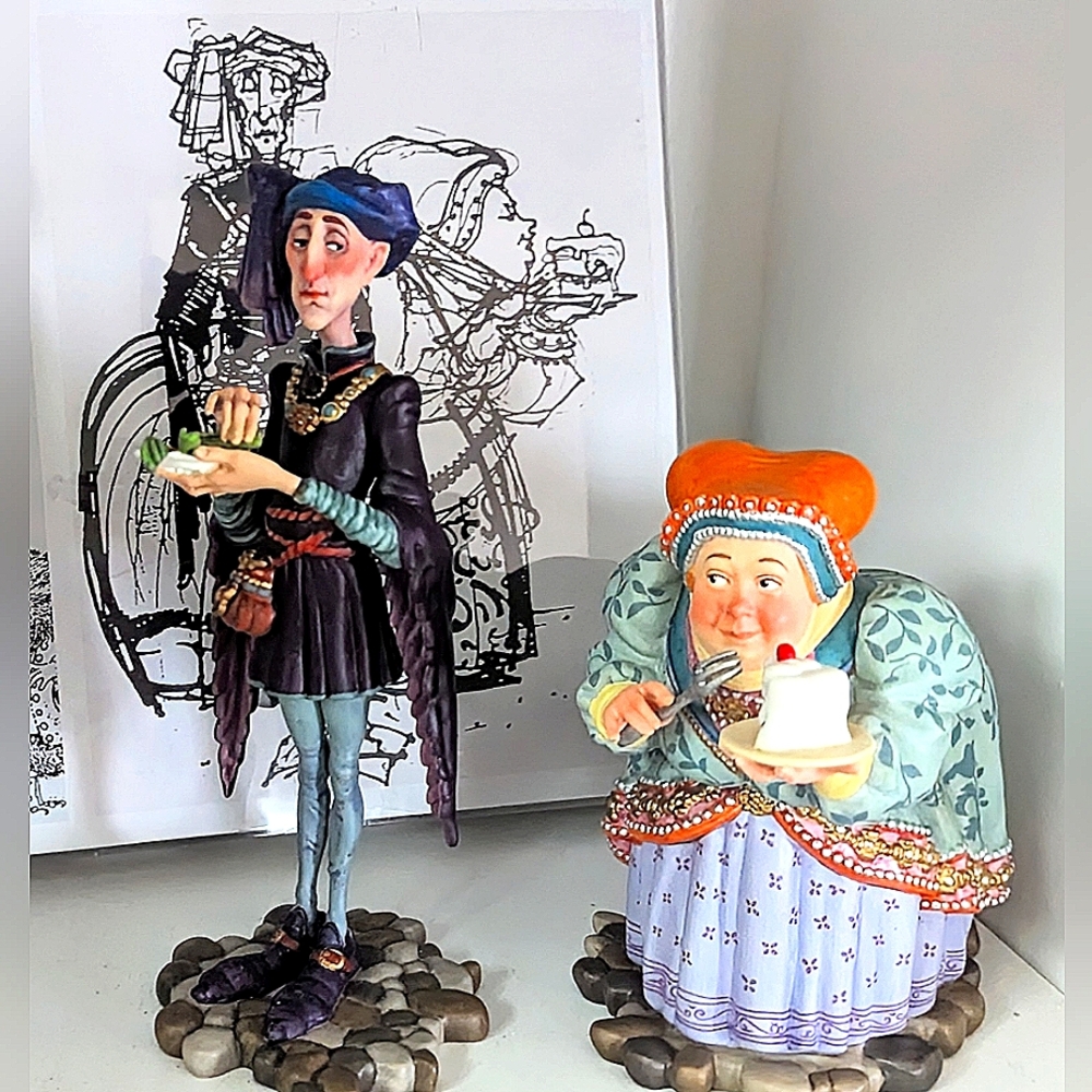 VERY RARE Artist Proof Jack Sprat and Wife James Christensen Numbered #7/25AP